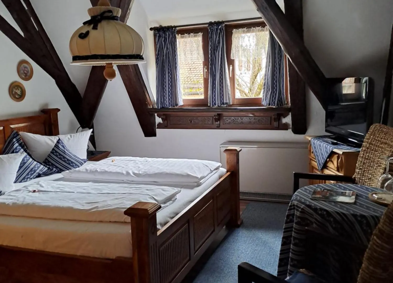 Altfraenkische Weinstube Hotell Rothenburg ob der Tauber Tyskland