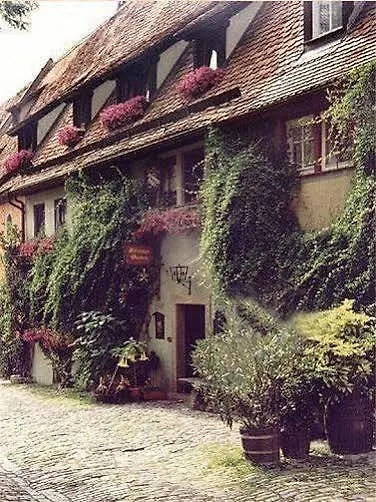 Pensionat Altfraenkische Weinstube Hotell Rothenburg ob der Tauber